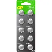 GP Ultra Plus litium knappcelle CR2032 10-pakning