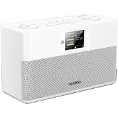 Kenwood CR-ST80DAB - Bærbar DAB-radio - 20 watt - hvit