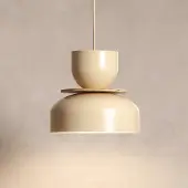 Aldex Hengelampe Uto, kremfarget/kabel i kremfarge, Ø 30 cm, metall