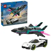 LEGO Jet Mot Bil: Byggespill