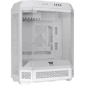 Thermaltake The Tower 600 - Mid tower - ATX - sidepanel med vindu (herdet glass) - ingen strømforsyning (PS/2) - snø - USB/lyd