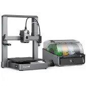 Creality Hi Combo 3D-printer sølv/svart 3D-printer + CFS