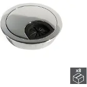Emuca Circum Circum Rundt Deksel 60 Mm 80 Mm