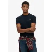Superdry Essential T-Shirt Navy Blå ørkeblå Størrelse