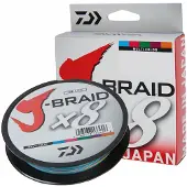 Daiwa J-braid 8 Flettet Fiskesnøre 300 M
