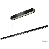 Evotec LED-hengelampe Orix, hvit, 120 cm lang