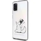 Karl Lagerfeld Choupette Fun Case for Samsung A41 - Gjennomsiktig