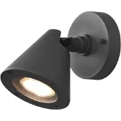 TRIO Utendørs vegglampe Kaveri av aluminium, antrasitt