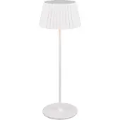 Reality Suarez LED-bordlampe, hvit, høyde 39 cm, metall