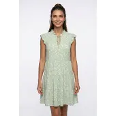 Vero Moda Alba Kort Ermet Kort Kjole