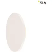 SLV Plastra LED-vegglampe i gips, rund