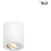 SLV Triledo taklampe, hvit, aluminium, Ø 10 cm