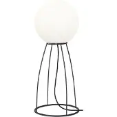 Star Trading Terrasselampe Mallorca 70 cm svart/hvit plast/metall