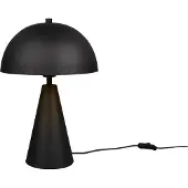 TRIO Alfie bordlampe, matt svart, metall, E27