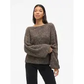 Vila Vimarley Båthals Strikket Pullover