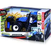 Maisto Tech New Hollant T8.435 Genesis Traktor Med Fjernkontroll