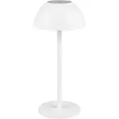 TRIO Ricardo LED oppladbar bordlampe, hvit, høyde 30 cm, plast