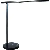Unilux Bordlampe Diva LED sort USB+QI oplader