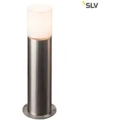 SLV sokkellampe Rox akryl, høyde 60 cm, grå, stål
