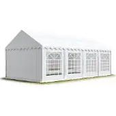 Sonstiges 5x8 m partytelt, PVC-presenning, hvit