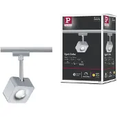 Paulmann URail Cube LED-spot dimbar 2 700 K krom