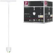 Paulmann URail Smart LED-pendel Tyros, signalhvit, ZigBee