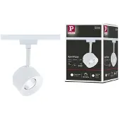 Paulmann URail LED-spot Pane, signalhvit, 4000K, dimbar