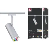 Paulmann URail Smart LED-skinnespot Tarie, krom, CCT, RGB