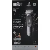 Braun Series 7 80789703, Våd og tør, Vekselstrøm/batteri, Grå