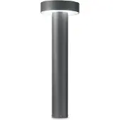 Ideal Lux veilampe Tesla antrasitt, aluminium, høyde 60 cm