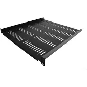 StarTech.com 1U Vented Server Rack Cabinet Shelf, 20in Deep Fixed Cantilever Tray, Rackmount Shelf for 19 AV/Data/Network Equipment Enclosure w/ Cage Nuts & Screws, 55lbs Weight Capacity - 1U Network