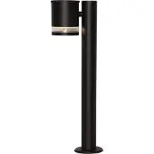 Star Trading LED-sokkellampe Wien, svart, metall, høyde 50 cm