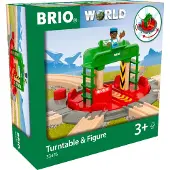 BRIO Turntable & Figure