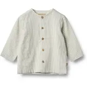 Wheat Shirt Shelby Summer Blue Stripe (68 / 6 mnd)