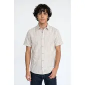 Jack & Jones Chad Oxford Stripe Kortarmet Skjorte