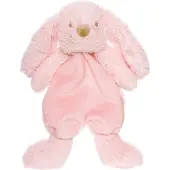 Teddykompaniet Koseklut - Kanin - 28 cm - Lyserød - - OneSize - Koseklut