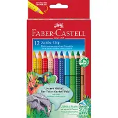 Faber-Castell Jumbo GRIP - Fargeblyant - 3.8 mm (en pakke 12)