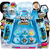 BEAST LAB MrBeast Lab Swarms Mega Lab - 12 figurer, sortiment