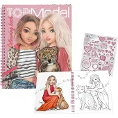 TOPModel Leoheart Fargeleggingsbok