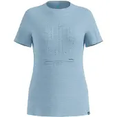 Odlo Merino Tencel Hyper Map Kortarmet T-skjorte