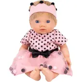 Adlibris Dukkeklær - Princess Pom Pom Antrekk - - OneSize - Dukkeklær