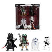 Jada Star Wars Lekefigurer - 6,5 cm - 4-pack - - OneSize - Lekefigur