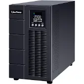 Cyberpower Online S Series OLS3000EA - UPS - AC 230 V - 2700 watt - 3000 VA - 9 Ah - RS-232, USB - utgangskontakter: 7 - aktiv PFC - svart