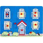 Muumi Peg Puzzle Moominhouse Puslespill
