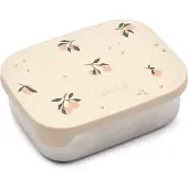 Liewood Matboks - Silikon/Stål - Arthur - 900 ml - Peach/Sea s - - OneSize - Matboks