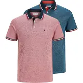 Jack & Jones Paulos 2 Units Kortermet Poloskjorte
