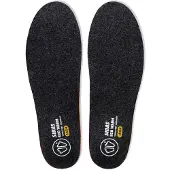 Sidas 3feet Eco Warm High, Innersåle, Black/Red