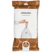 Brabantia Avfallsposer PerfectFit X, 10-12 l Dispenser, 40 p
