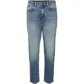 Noisy May Moni Straight Ankle Høytaljede Jeans