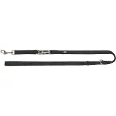Trixie Premium adjustable leash, XS-S: 2,00 m / 15 mm, sort